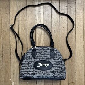 Juicy Couture Gothic Status Black Crazy For You Dome Satchel READ